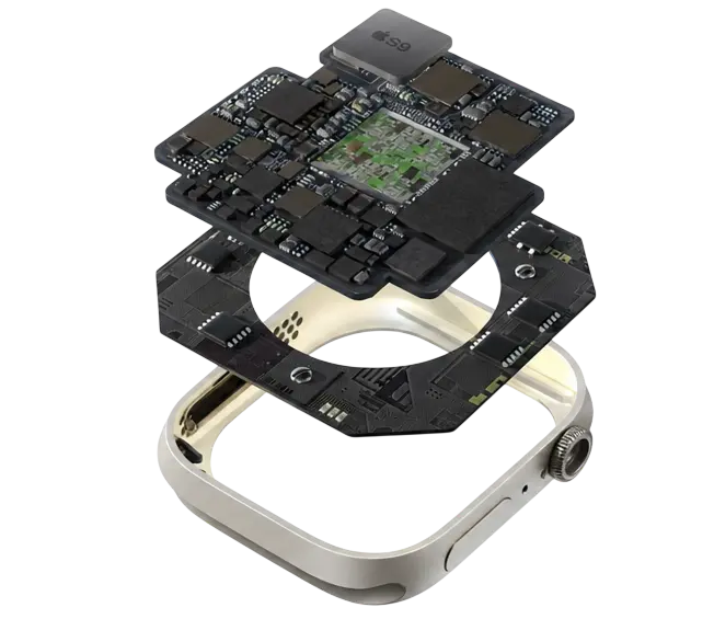Apple Watch 3D Explosionsmodell