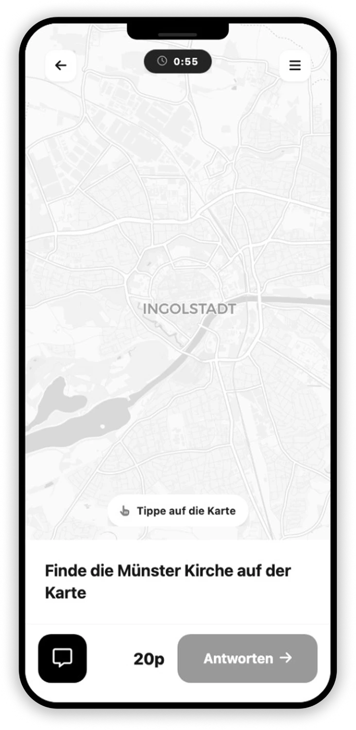 Standortmarkierung